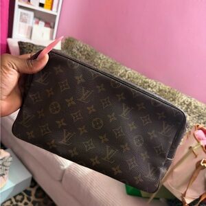 Louis Vuitton Brown Monogram Pouch